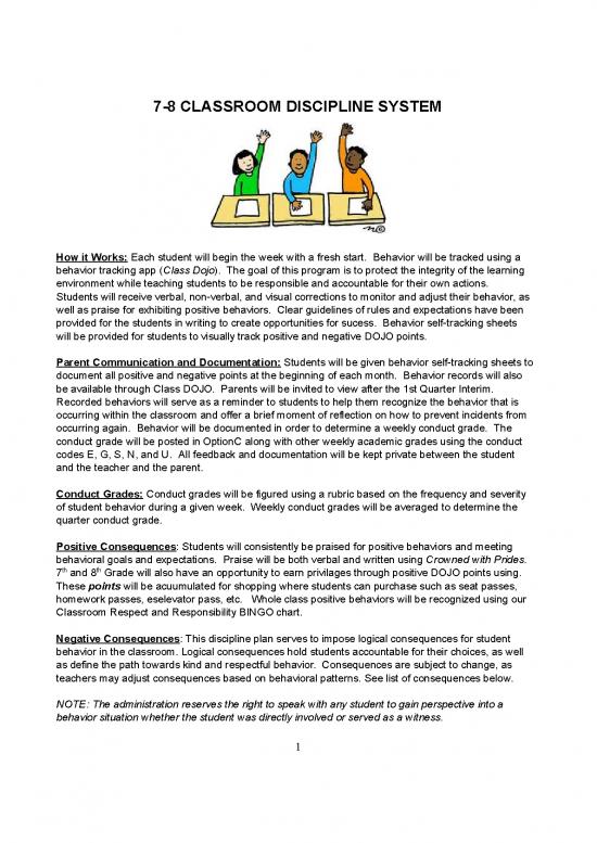 picture Positive Discipline In The Classroom Pdf 156889 | Classroom Discipline Plan