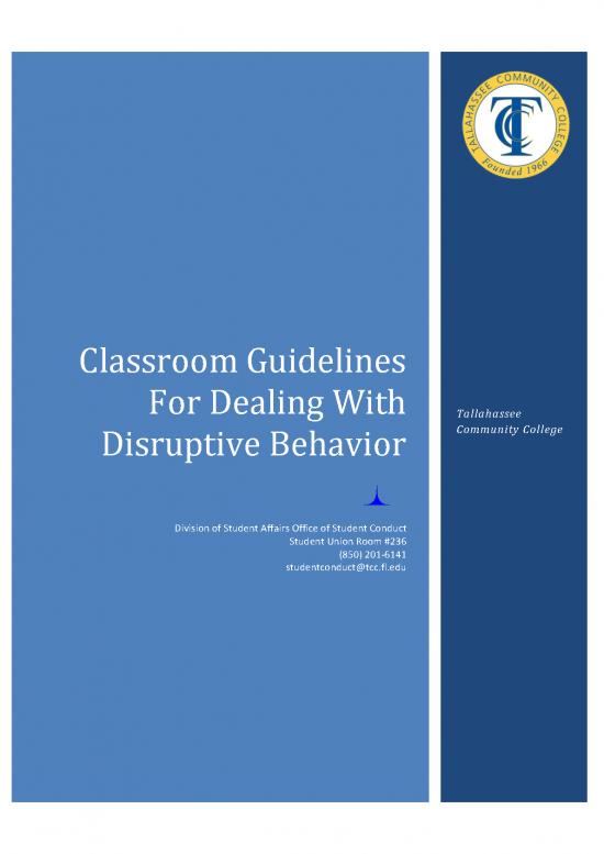 case study on disruptive behavior in the classroom