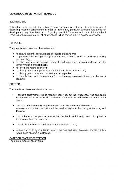 picture Classroom Pdf 156737 | Classroom Observation Protocol