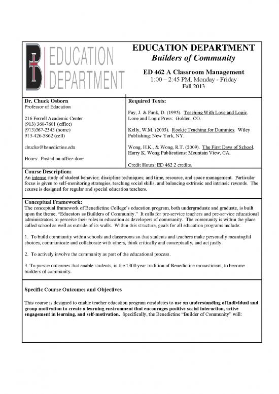 picture_Harry Wong Classroom Management Pdf 157654 | Ed 462 Osborn