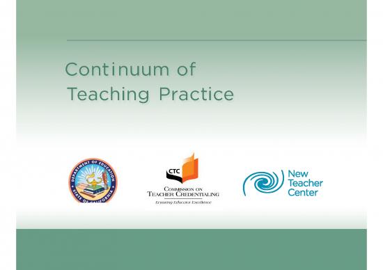 picture_Final Continuum Of Teaching Practice
