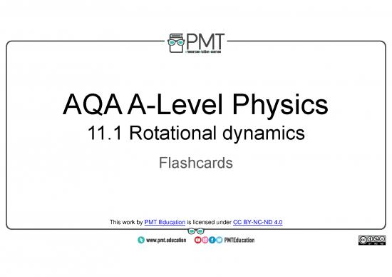 picture_Dynamics Pdf 157993 | Flashcards   Topic 1 Rotational Dynamics   Aqa Physics A Level