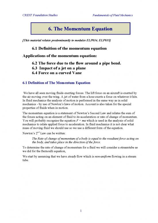 picture Fundamentals Of Fluid Mechanics Pdf 158185 | Fluid Mechanics 6
