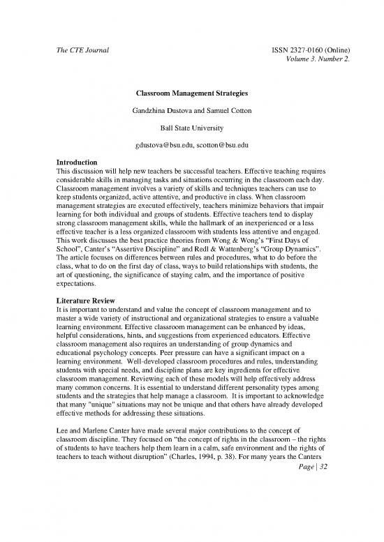 picture Classroom Management Pdf 156811 | Gandzhina