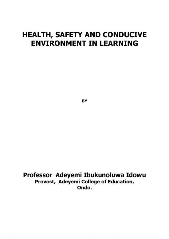 picture1_Learning Environment Pdf 156357 | Health, Safety Andconducive Env To Learning