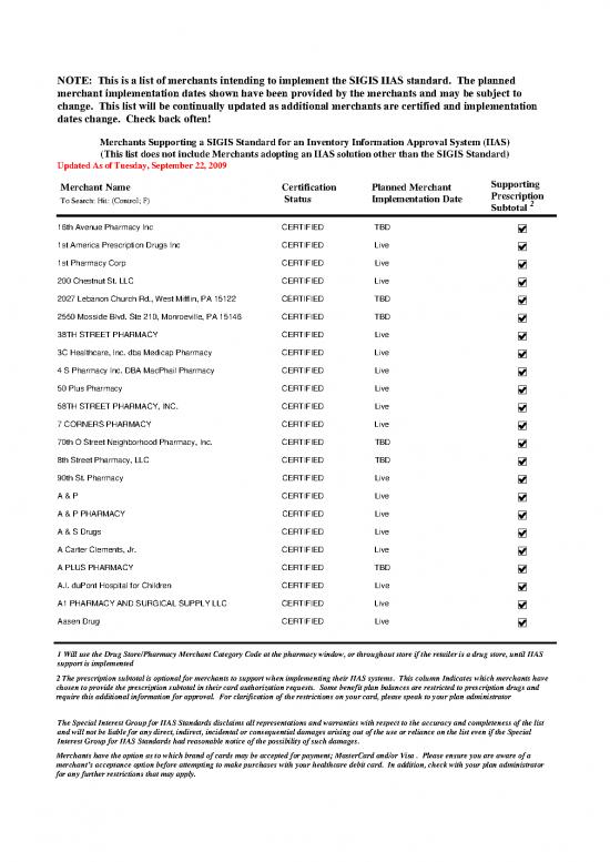 picture1_Inventory Pdf 155935 | Iias Sigis Members Merchant List 9 09