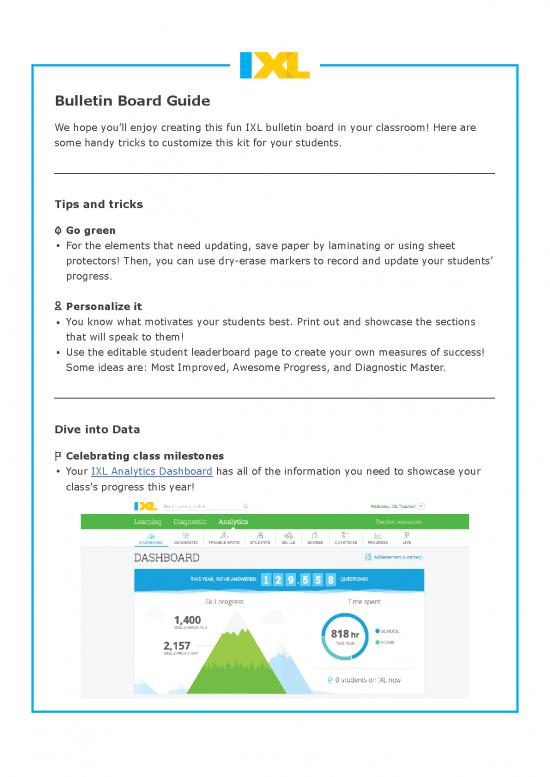 Measures Pdf 157752 Ixl Bulletin Board Printable Pack measures-pdf-157752-ixl-bulletin-board-printable-pack