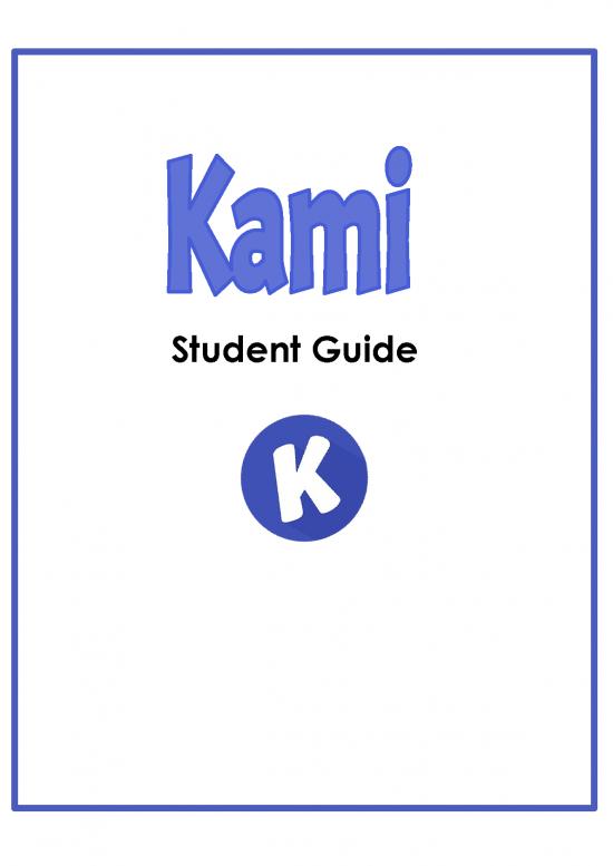 picture Classroom Pdf 156785 | Kami  Student Guide