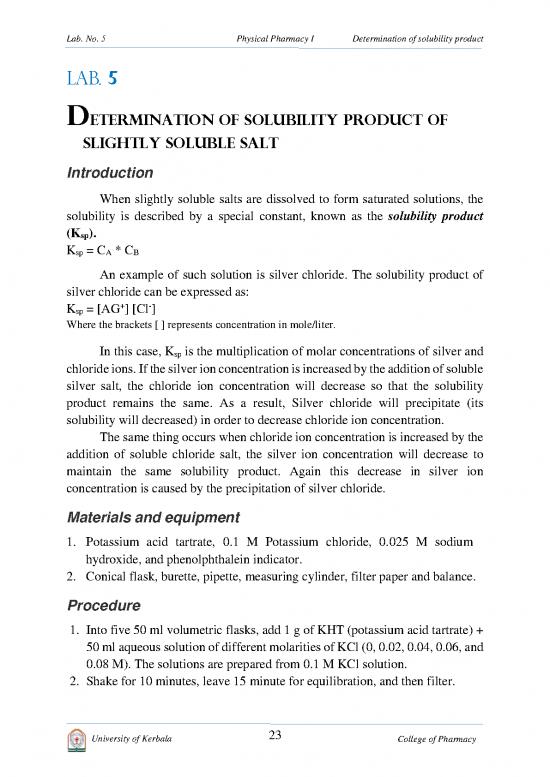 picture_La 5 Determination Of Solubility Product