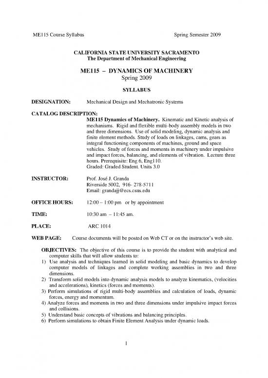 picture1_Dynamics Pdf 157898 | Me115 Syllabus 2008