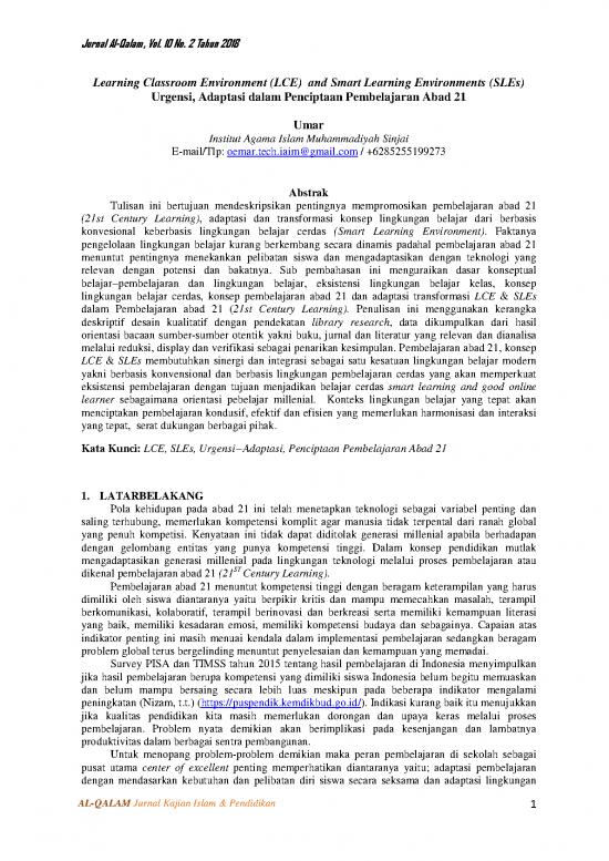 picture Classroom Pdf 156501 | Naskah Jurnal Lce & Sles Dan Pemb Abad 21 Format Apa