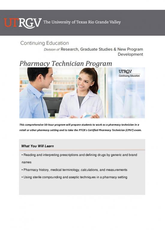 picture1_Top 200 Drugs Ptcb Pdf 155952 | Pharmacy Technician Program