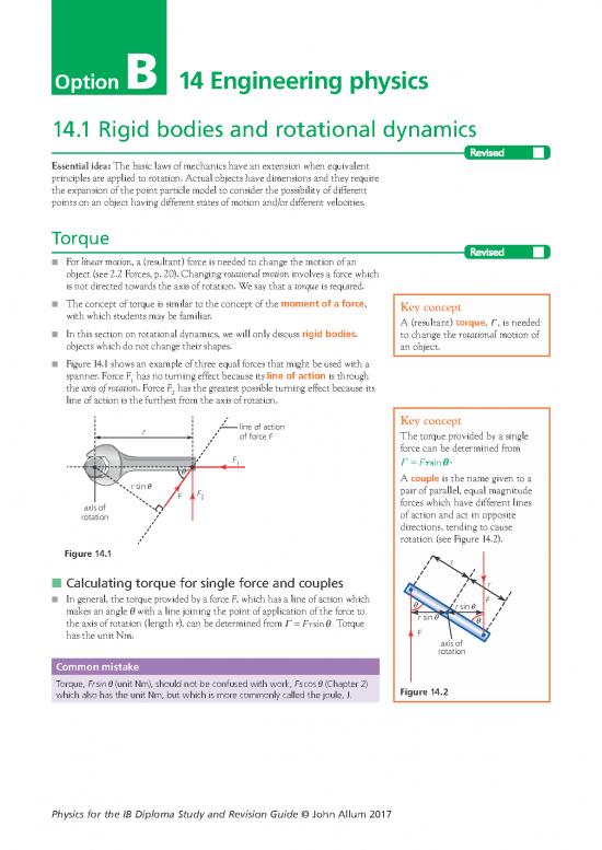 Dynamics Pdf 158054 | Physics Option B