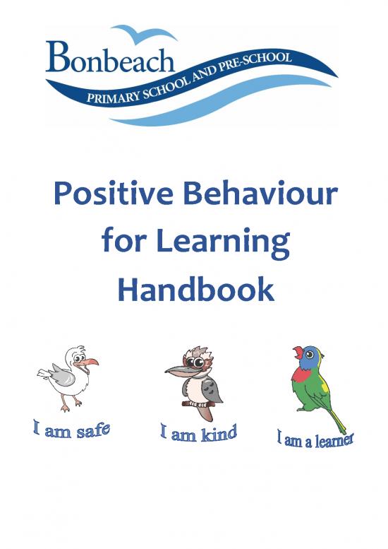 picture1_Positive Behaviour For Learning Pdf 156632 | Positive Behaviour For Learning Handbook