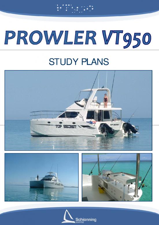 picture Boat Pdf 157213 | Prowler Vt950 Study Plans And Drawings