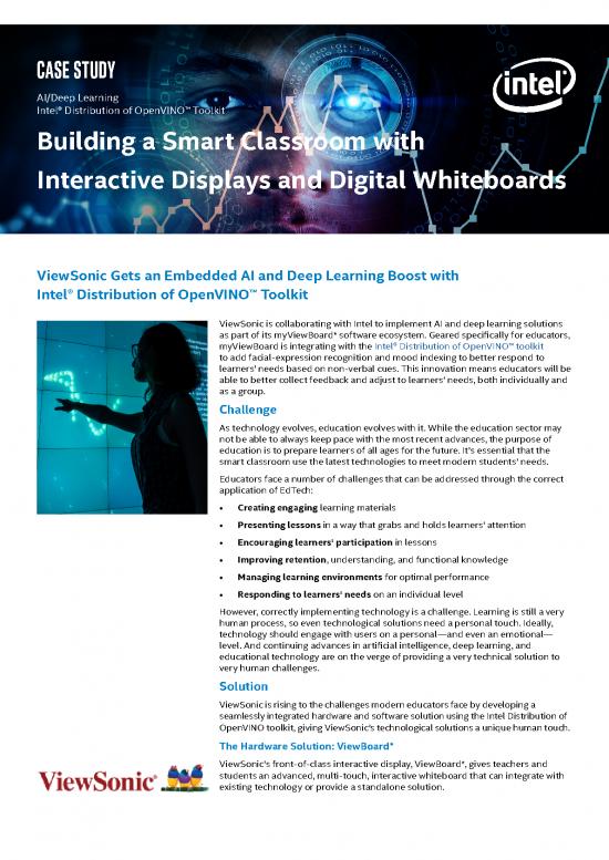 picture Classroom Pdf 156717 | Viewsonic Case Study