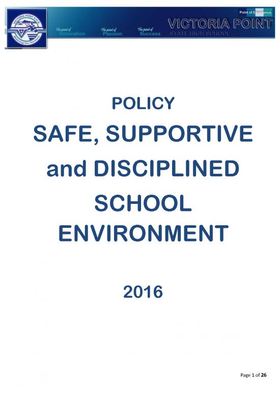 picture Classroom Management Pdf 156598 | Vpshs Safe Supportive Disciplined School Environment Policy