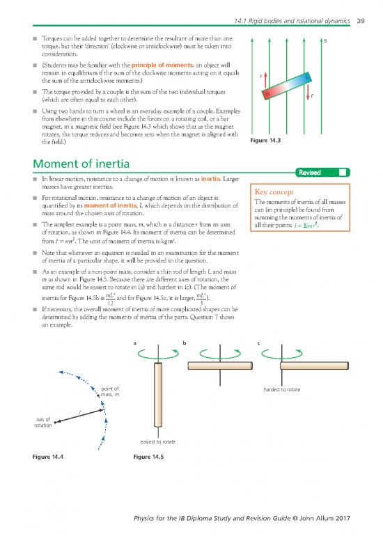 Dynamics Pdf 158054 | Physics Option B