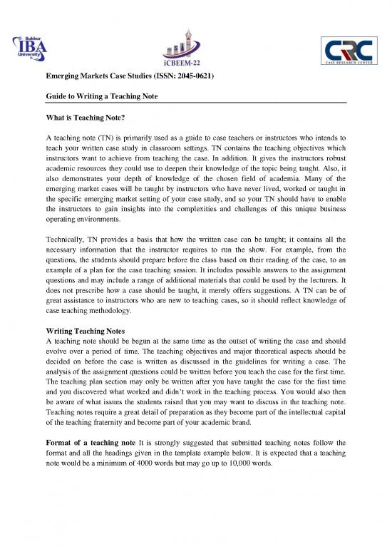 case study guidelines pdf