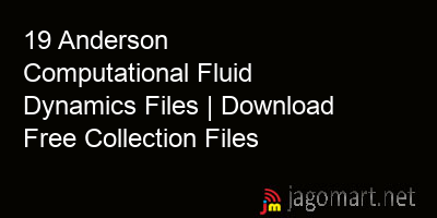 picture 19 Anderson Computational Fluid Dynamics Files | Download Free Collection Files