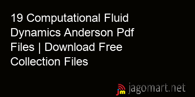 picture 19 Computational Fluid Dynamics Anderson Pdf Files | Download Free Collection Files