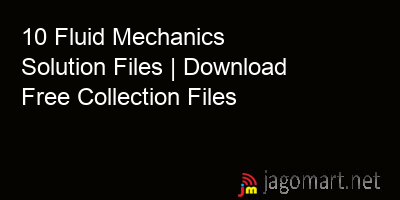 picture 10 Fluid Mechanics Solution Files | Download Free Collection Files