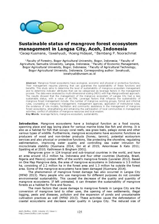 picture_Forest Ecosystem Pdf 159225 | 125 136