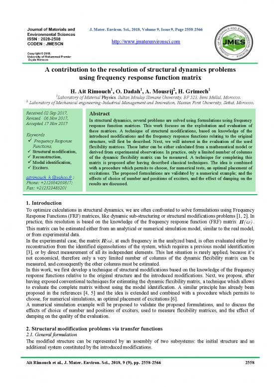 picture1_Structural Dynamics Solved Problems Pdf 158635 | 281 Jmes 3786 Ait Rimouch