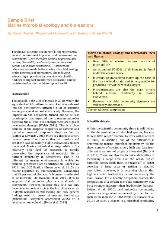 picture Ecology Pdf 160903 | 5449sample Brief