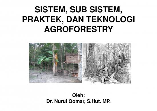 picture_98837  Sistem, Sub Sistem, Dan Teknik Agroforestry