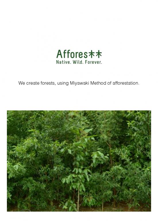 picture Forest Pdf 159347 | Afforestt Presetnation 2018