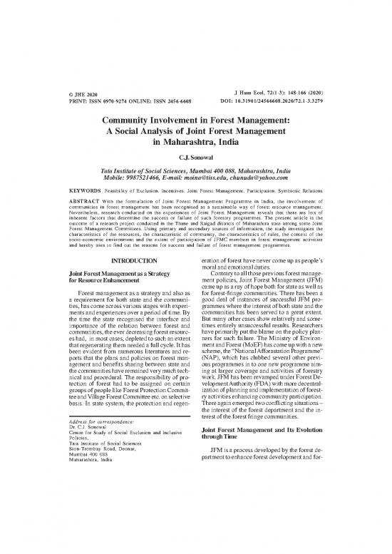 picture1_Forest Pdf 159003 | Article Community Involvement Jfm Maharashtra