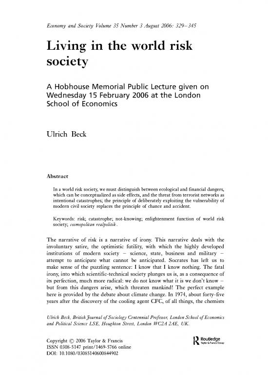 picture Society Pdf 159700 | Beck  Worldrisk