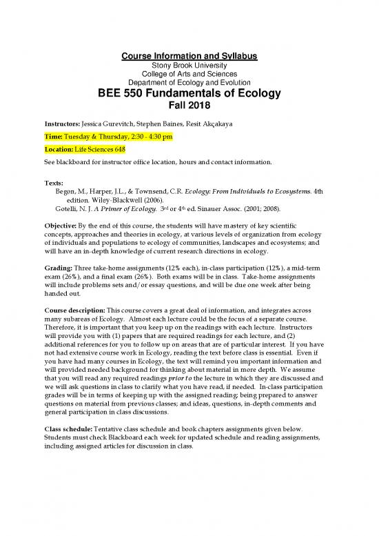 picture Ecology Pdf 160904 | Bee550 01 Fall 2018 Syllabus