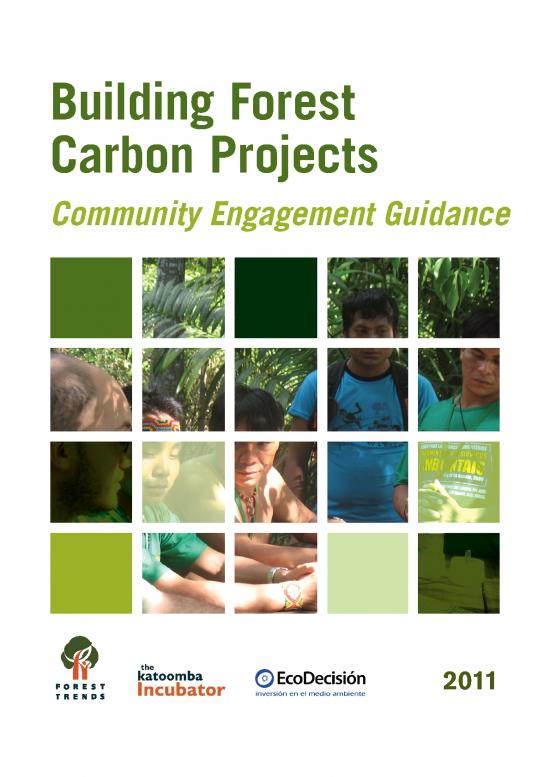picture Forest Ecosystem Pdf 159306 | Building Forest Carbon Projects Community Engagement Final 7 5 11 Pdf