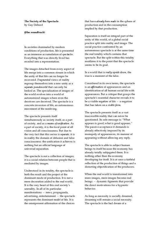 picture Society Pdf 159983 | Debord2003d