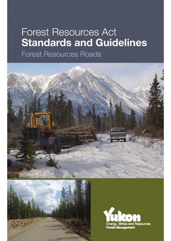 Forest Resources Pdf 159515 | Emr Forest Resources Act Standards ...