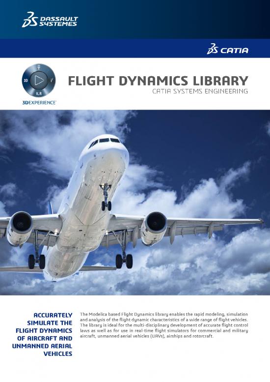 picture1_Theory Of Flight Pdf 158590 | Flight Dynamics Brochure