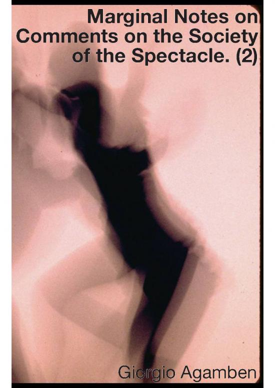 picture Society Pdf 159853 | Giorgioagamben Marginalnotesoncommentsonthesocietyofthespectacle2 16pp