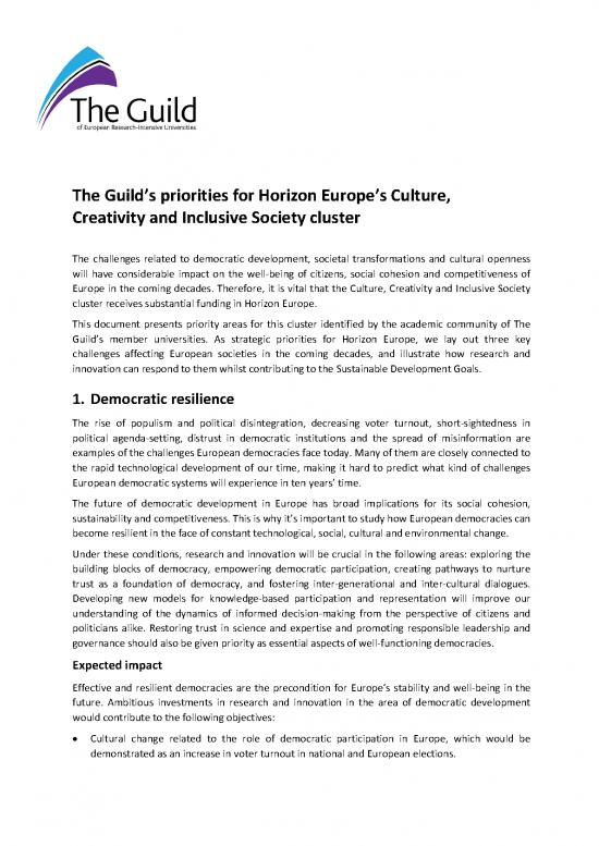 picture_Society Pdf 160391 | Guild Priorities For Culture Creativity And Inclusive Society Cluster