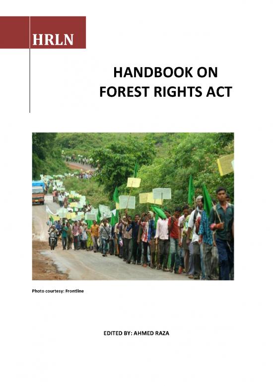 picture_Forest Resources Pdf 159461 | Handbook On Forest Rights Act