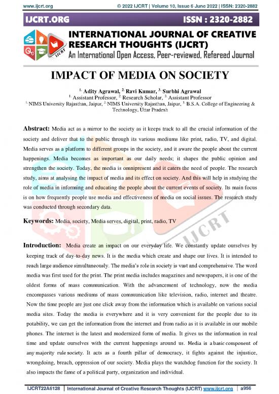 picture Society Pdf 159795 | Ijcrt22a6128