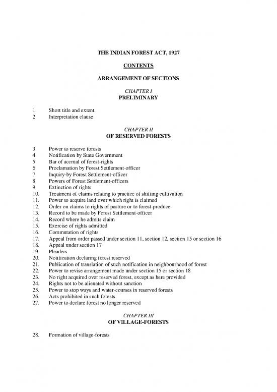 picture Forest Pdf 159073 | Indian Forest Act