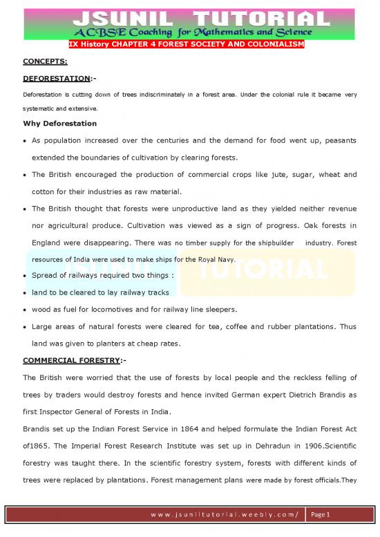 picture1_Forest Resources Pdf 158923 | Ix History Chapter 4 Forest Society And Colonialism