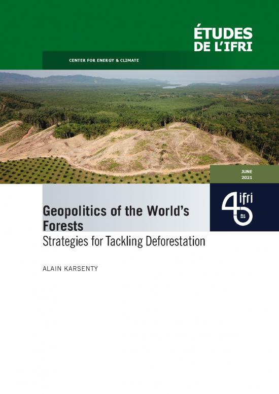 picture_Karsenty Geopolitics World Forests 2021