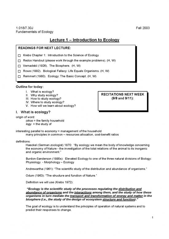 picture1_Ecology Pdf 160559 | Lec01hand2003