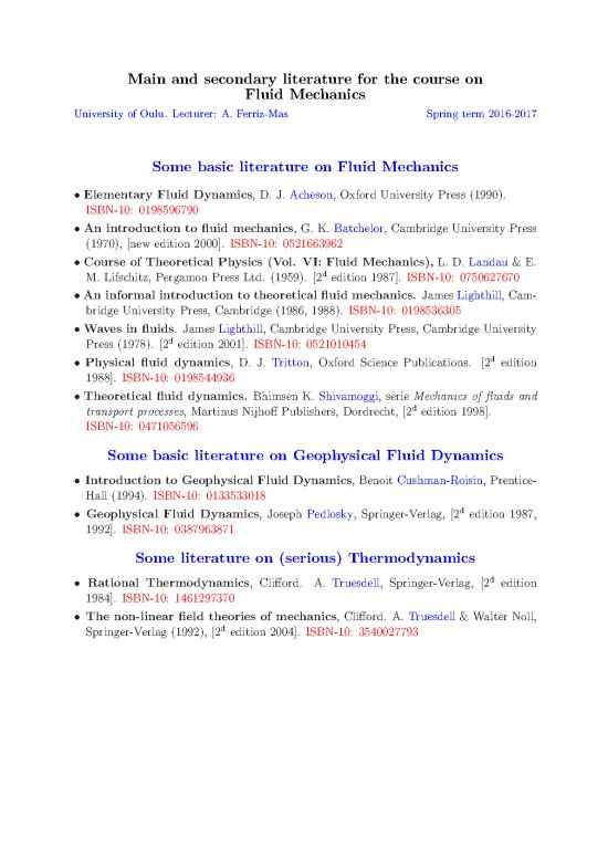 picture1_Literature Course Fluid Mechanics