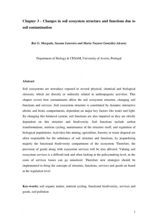 picture1_Ecosystem Services Pdf 160855 | Morgado Et Al 2018 Changes In Soil Ecosystem Structure And Functions Due To Soil Conta