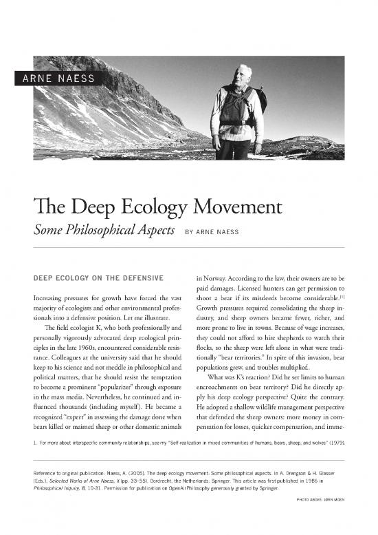 picture Ecology Pdf 160790 | Oap Naess Deep Ecology Movement