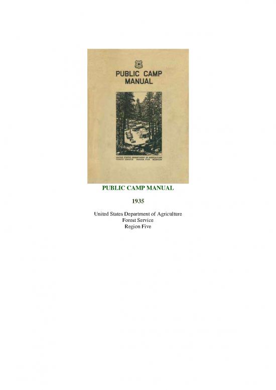 picture Forest Pdf 158922 | Public Camp Manual